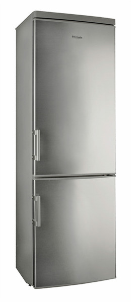 Baumatic BRCF1960SL freestanding 210L 69L A+ Silver fridge-freezer