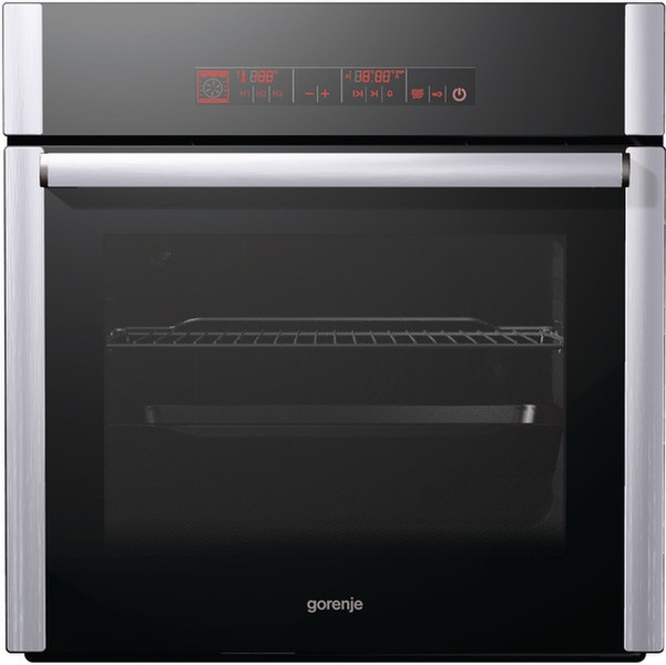 Gorenje BO8640AX Электрический 65л Черный, Нержавеющая сталь