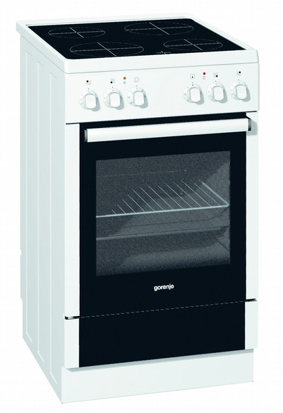 Gorenje EC56103AW Freistehend Induktionskochfeld Weiß Küchenherd