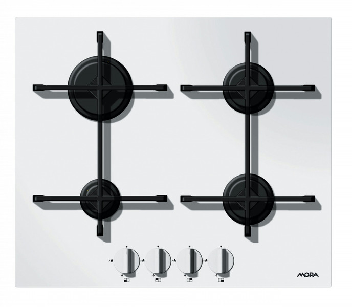 Mora 4332.2002 built-in Gas White hob