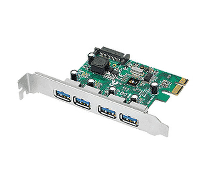 Siig 4-Port USB 3.0 PCIe Eingebaut USB 3.0 Schnittstellenkarte/Adapter