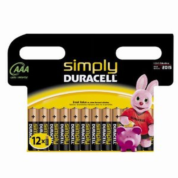 Duracell 12 LR03 pack Щелочной 1.5В