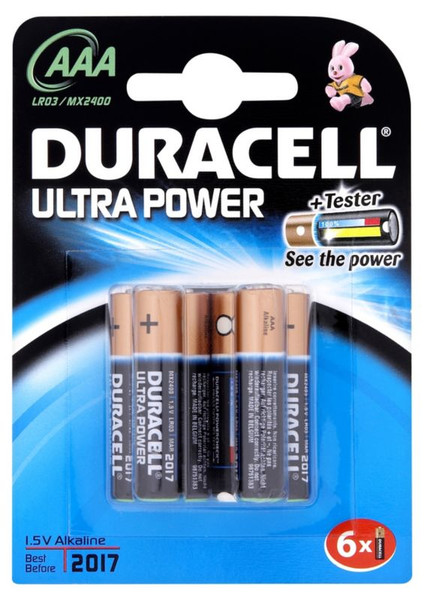 Duracell 6 LR03 AAA