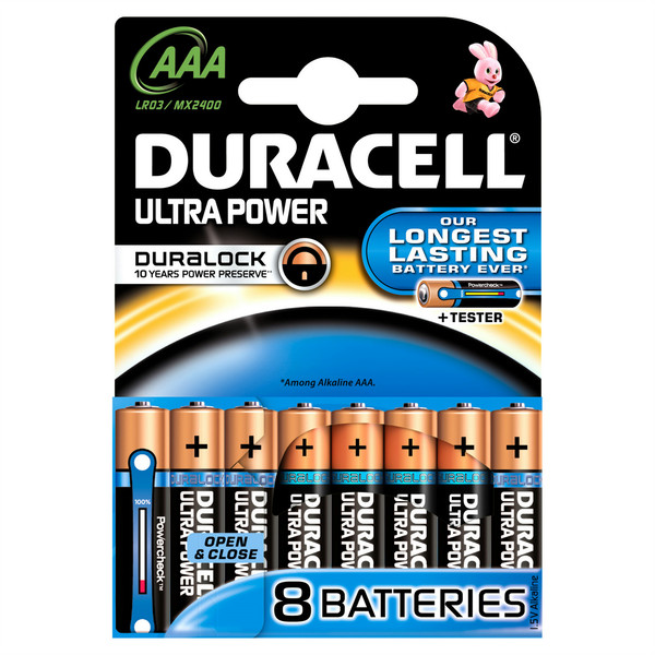 Duracell 8x LR03 AAA