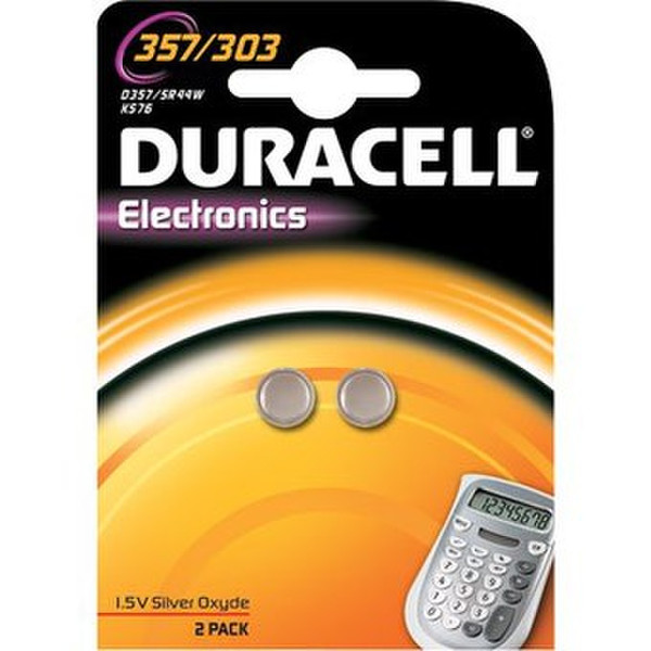 Duracell 303/357 Серебряно-цинковый 1.5В