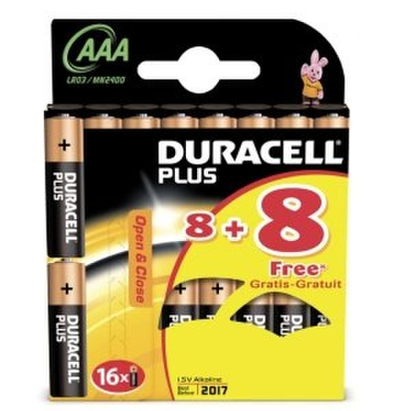 Duracell 16 LR03 AAA Щелочной 1.5В