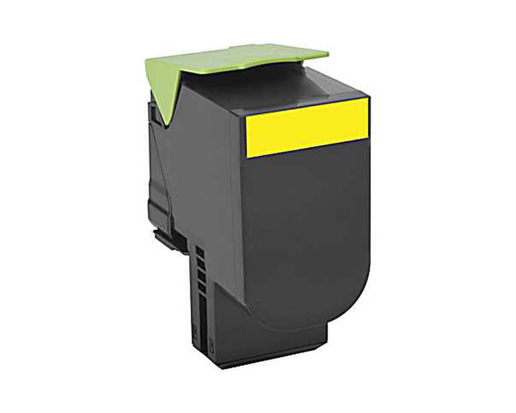 Lexmark 80C0H40 Cartridge 3000pages Yellow laser toner & cartridge