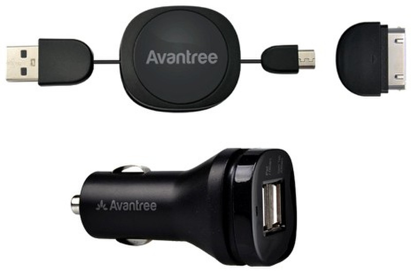 Avantree CGST-09 Авто Черный зарядное для мобильных устройств