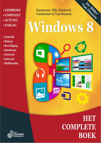 Van Duuren Media Windows 8 784pages software manual