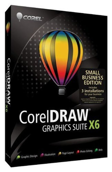 Corel CorelDRAW Graphics Suite X6 - Small Business Edition