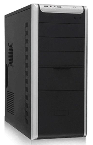 Foxconn TLA-566 Desktop 350W Black,Silver computer case
