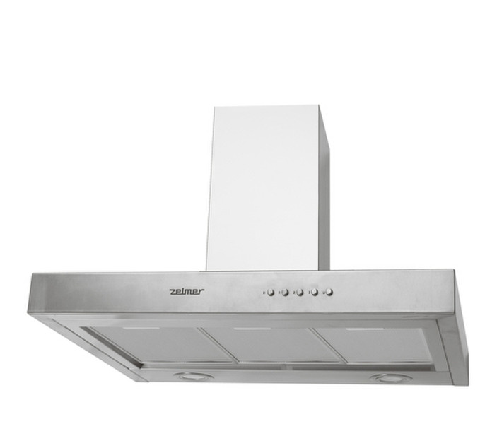 Zelmer 523.90 Wall-mounted 950m³/h Stainless steel cooker hood