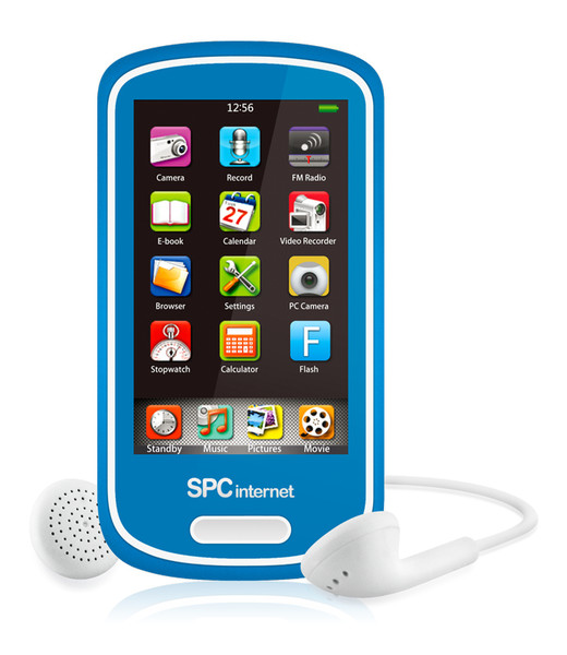SPC 5074A MP4 4ГБ Синий MP3/MP4-плеер