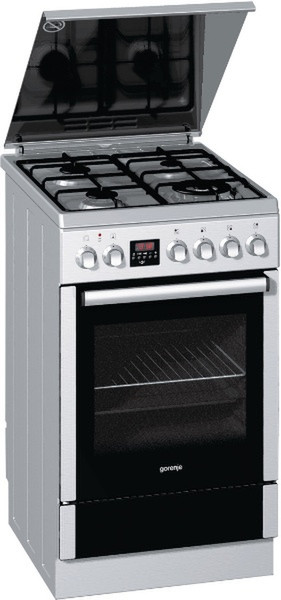 Gorenje K57303AX Отдельностоящий Gas hob A Нержавеющая сталь кухонная плита