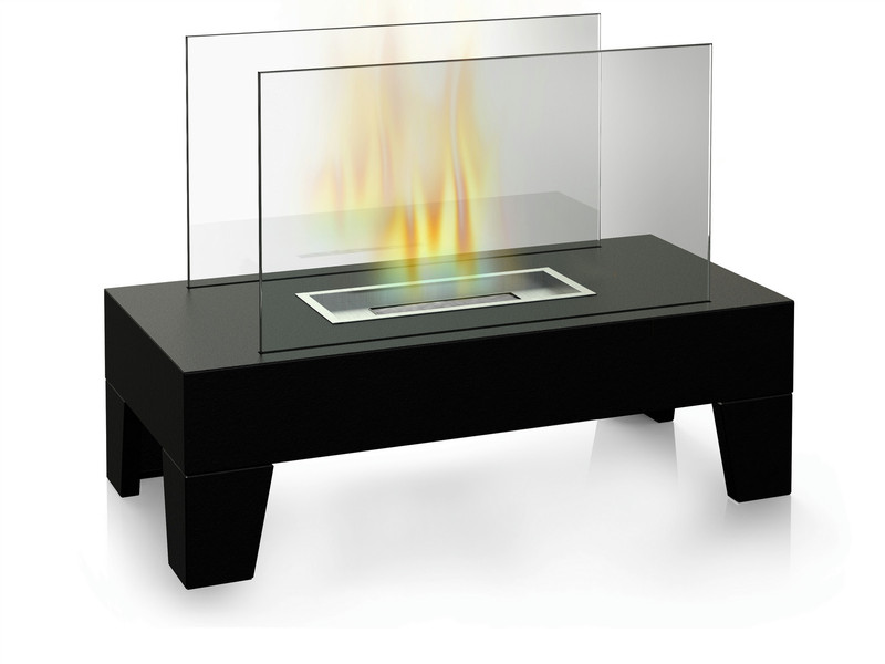 Brixton DF-6510 Freestanding fireplace Ethanol Black fireplace