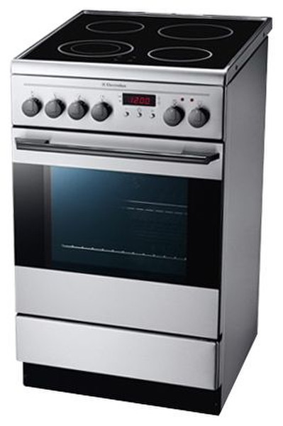 Electrolux EKC513516X Отдельностоящий A Нержавеющая сталь кухонная плита