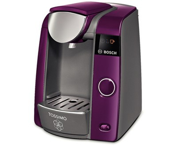 Bosch TAS4301 Pad-Kaffeemaschine 1.4l Anthrazit, Violett Kaffeemaschine