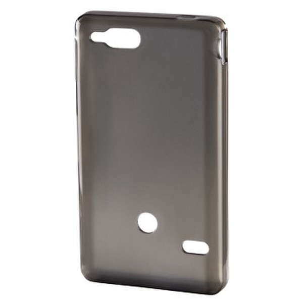 Hama Crystal Cover case Thermoplastische Polyurethane (TPU) Grau