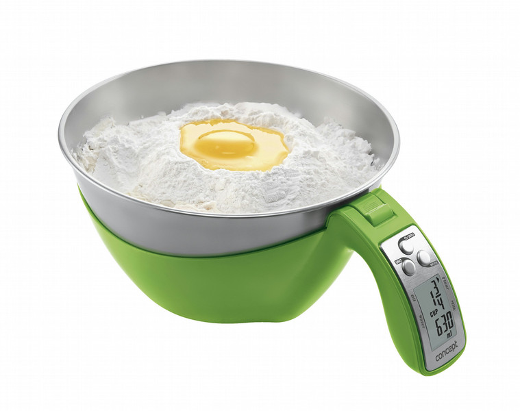 Concept VK-5600 Electronic kitchen scale Green,Stainless steel