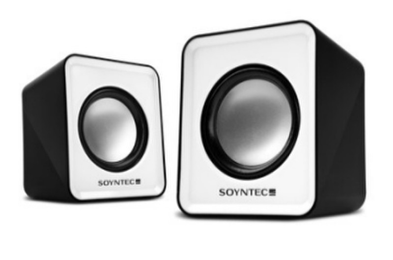 Soyntec 778423 3W Schwarz, Weiß Lautsprecher