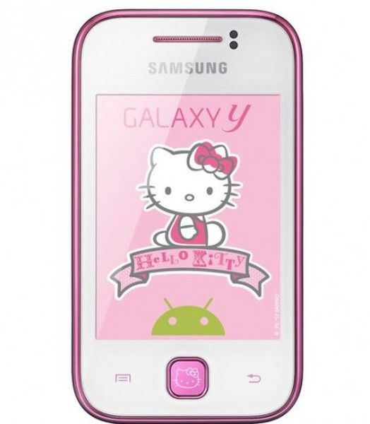 Samsung Galaxy Y Pink,White