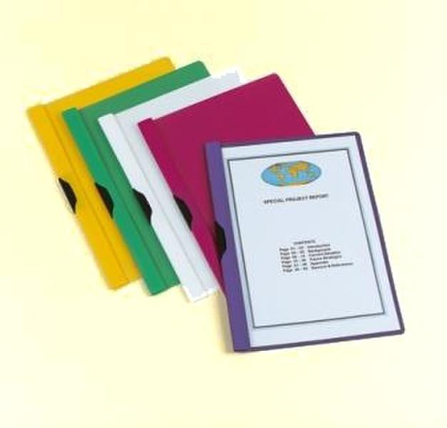 Snopake ClipFile - Standard Assorted Polypropylene (PP) folder