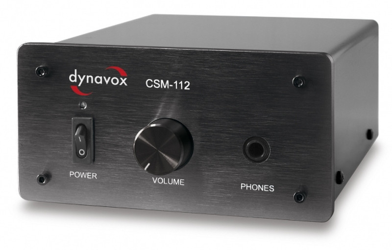 Dynavox CSM-112 2.0 Дома Проводная Черный усилитель звуковой частоты