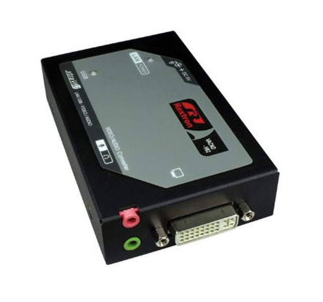 Intronics AB3008 AV transmitter & receiver Schwarz