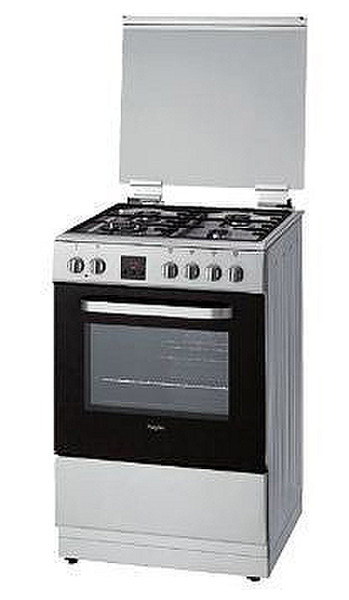 Pelgrim PF6239RVS Отдельностоящий Gas hob A-20% Нержавеющая сталь кухонная плита