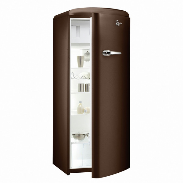 Pelgrim PKV154BRU freestanding 281L A++ Brown combi-fridge