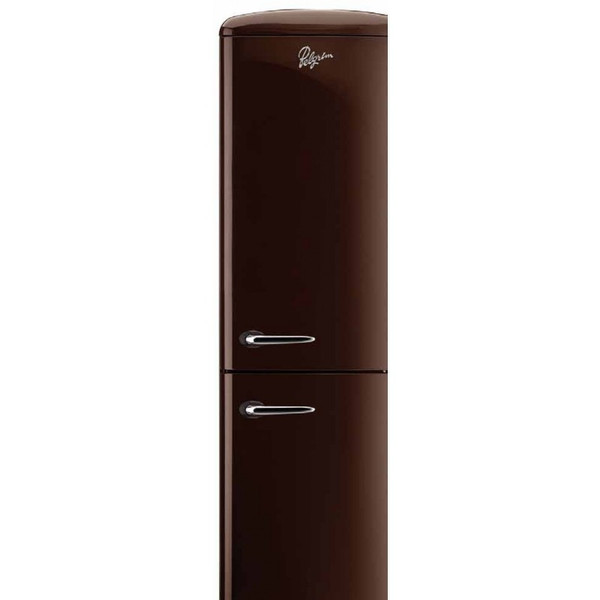 Pelgrim PKV188BRU freestanding 75L 75L A+ Brown fridge-freezer