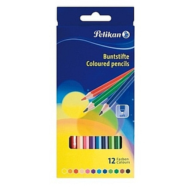 Pelikan 724005 12шт цветной карандаш
