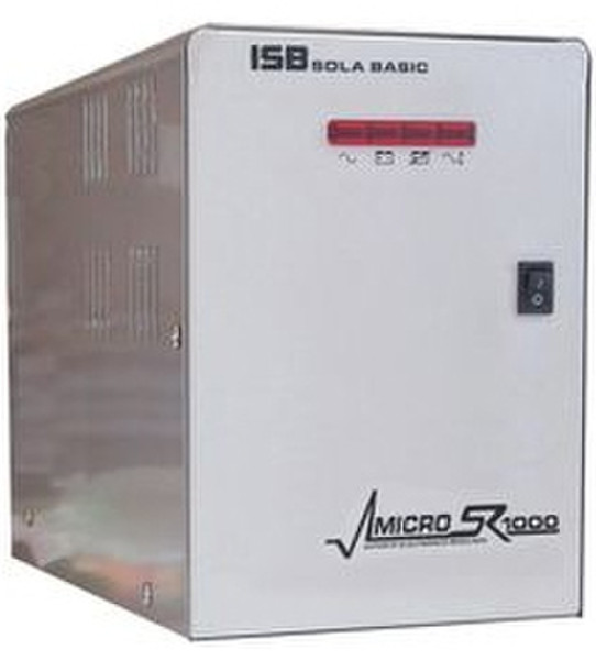 Industrias Sola Basic Micro SR 1000 1000ВА 9розетка(и) Компактный Серый источник бесперебойного питания