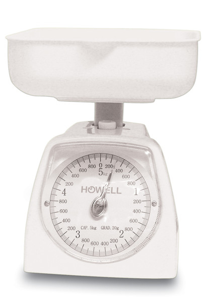 Howell HO.HBC615 Механический Белый кухонные весы