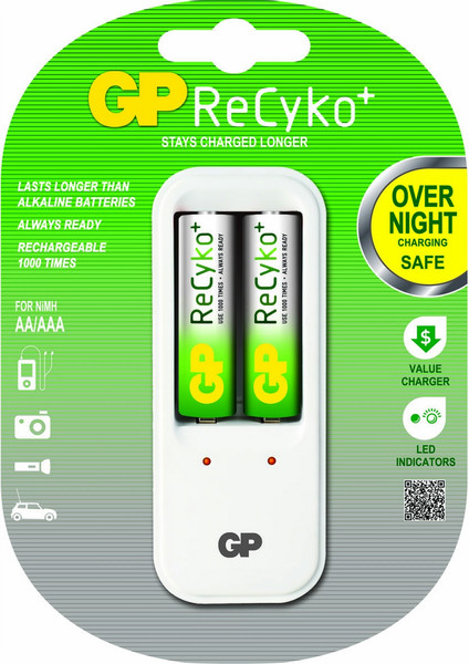 GP Batteries ReCyko+ PB410GS