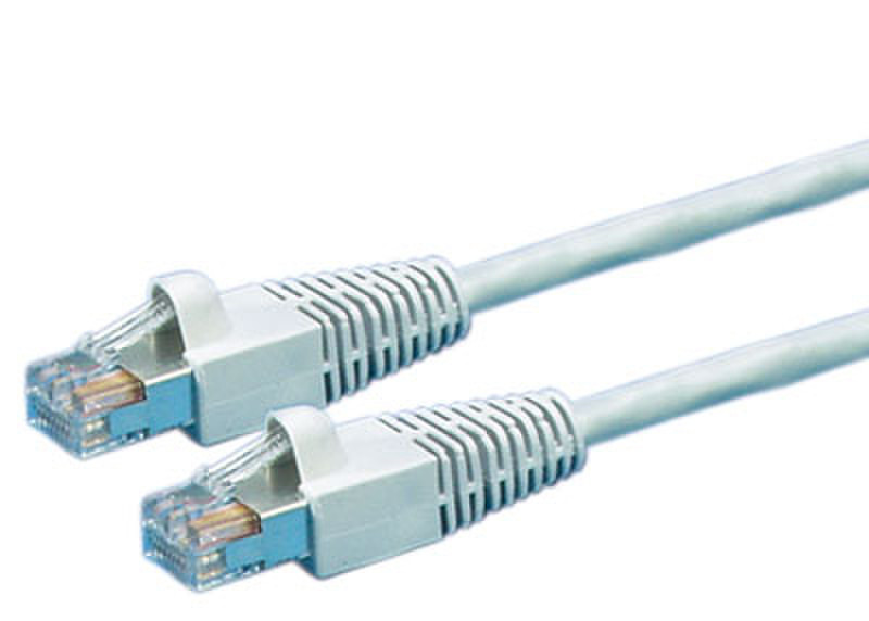 Draka Comteq S/FTP Patch cable Cat6, Grey, 0.5m 0.5м Серый сетевой кабель