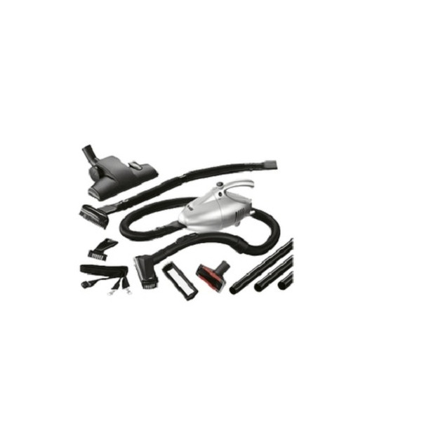 Princess Turbo Tiger Vacuum + Floorset Black,Silver handheld vacuum