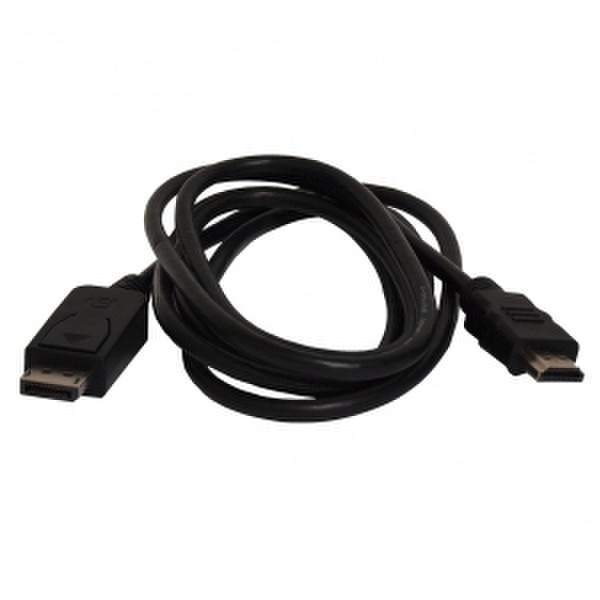 ART AL-OEM-82 1.8м DisplayPort HDMI Черный адаптер для видео кабеля