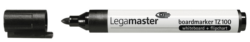 Legamaster TZ 100 Schwarz 10Stück(e) Marker