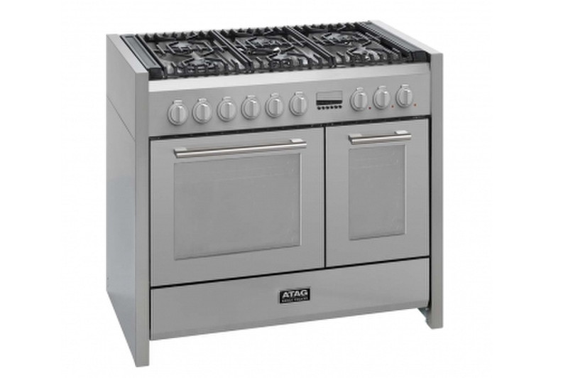 ATAG FG1011DA Freistehend Gas hob Edelstahl Küchenherd