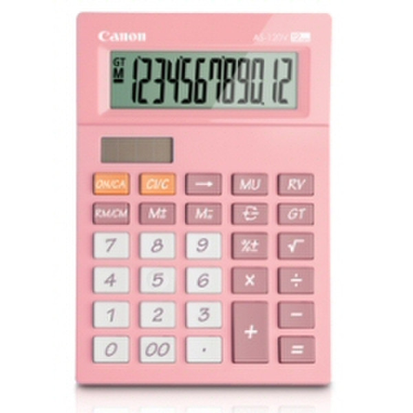 Canon AS-120V Настольный Basic calculator Розовый