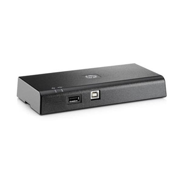 HP 2.0 USB Docking Station USB 2.0 Schwarz Notebook-Dockingstation & Portreplikator