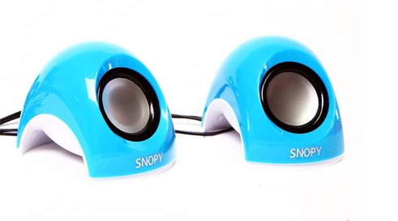 Snopy 18-PSN Stereo portable speaker 3Вт Синий
