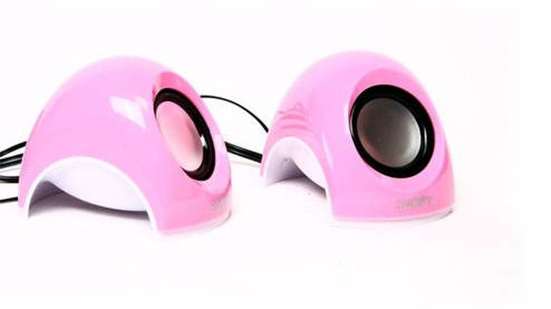 Snopy SN-818 Stereo portable speaker 3Вт Розовый