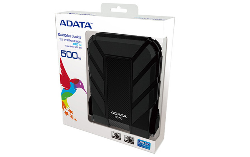 ADATA 640GB DashDrive Durable HD710 640GB Black