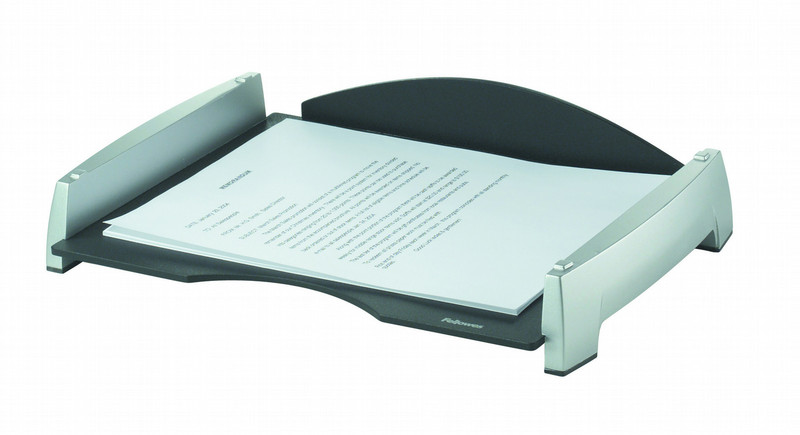 Fellowes 8031701 Plastic Black,Silver desk tray