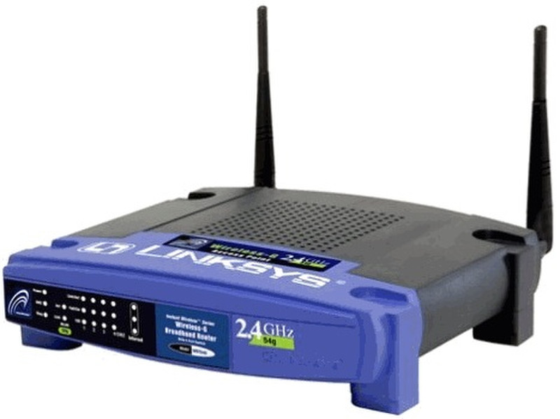 Linksys WRT54G Schnelles Ethernet Schwarz, Blau