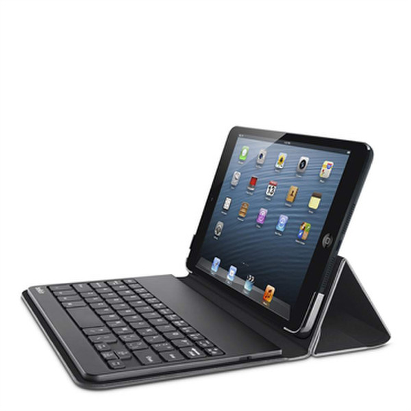 Belkin Portable Keyboard Case Bluetooth AZERTY Black