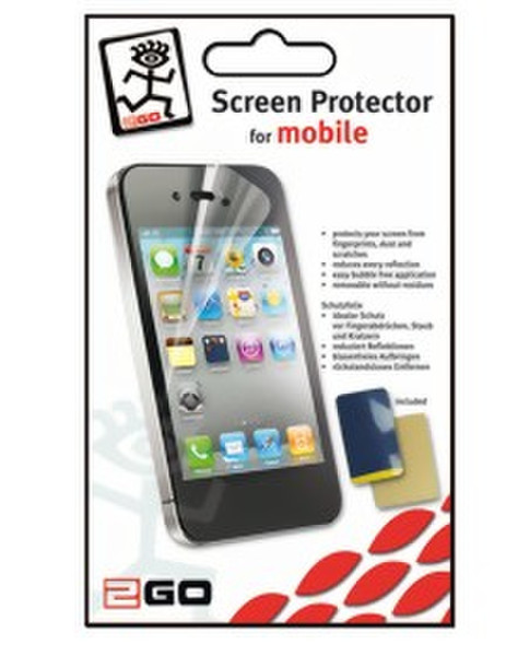2GO 794850 iPhone 5 3Stück(e) Bildschirmschutzfolie