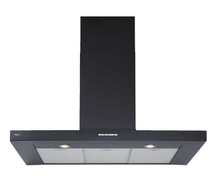 Pelgrim BSK1060MAT Wall-mounted 639m³/h Black cooker hood